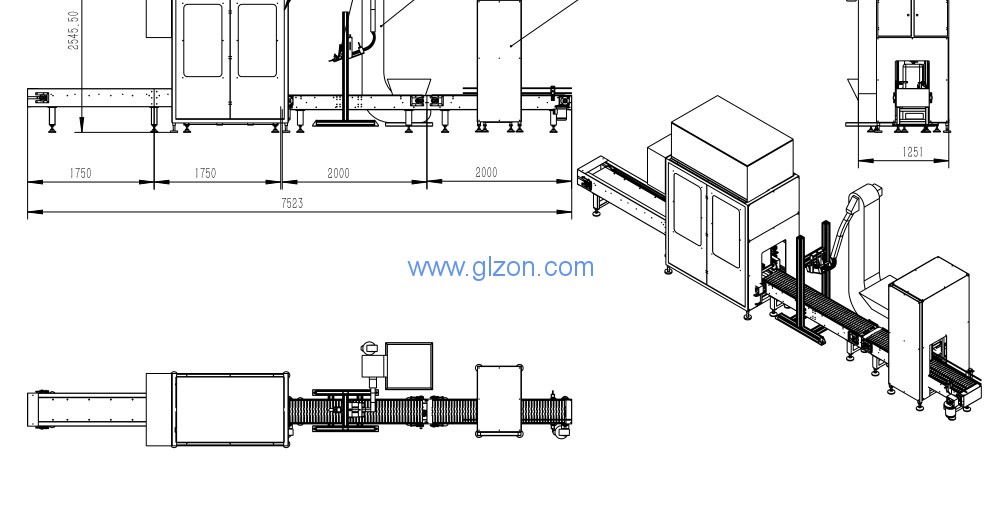 全自動(dòng)四頭灌裝機(jī)線 自動(dòng)灌裝機(jī)