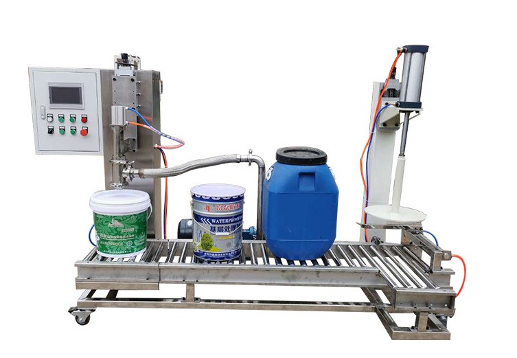 化工灌裝機,200L灌裝機,涂料油漆灌裝機,潤滑油灌裝機