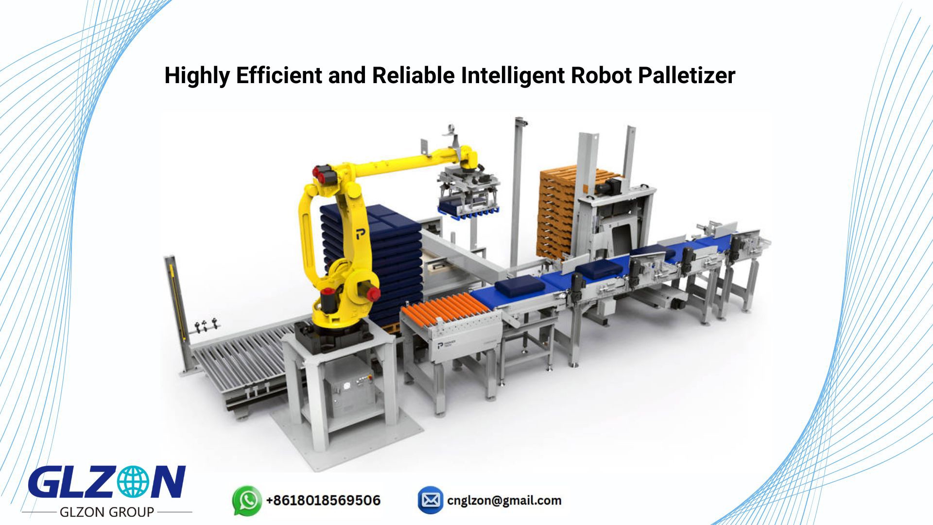 Automated robotic Palletizer Robotic Palletizing System