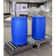 自動(dòng)灌裝機(jī) 200L大鐵桶稱重灌裝設(shè)備 溶劑 樹(shù)脂罐裝設(shè)備