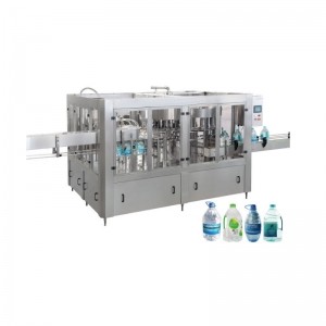 3-10L大瓶水沖洗、灌裝、封口三合一體機(jī)