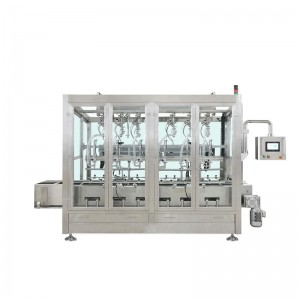 雙頭稱重式灌裝機 全自動果蔬果汁高速洗瓶消毒灌裝機生產(chǎn)線