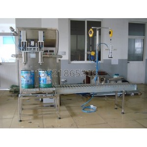 雙頭油漆灌裝機(jī)-四頭6色盤狀口紅膏液體灌裝設(shè)備廠家