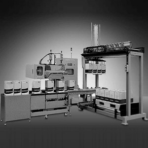 40升人工上桶包裝機(jī) 聚氨酯包裝機(jī)