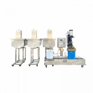 自動(dòng)稱重壓蓋機(jī)-1L潤滑油壓蓋機(jī)