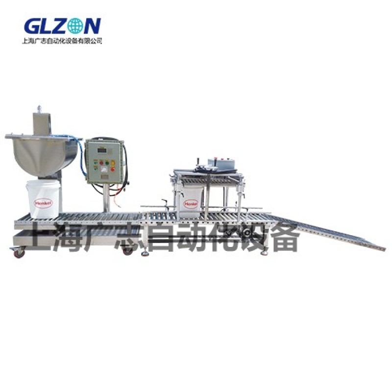 防水涂料 瓷磚膠 云石膠 樂(lè)器膠 水漆全自動(dòng)灌裝機(jī)