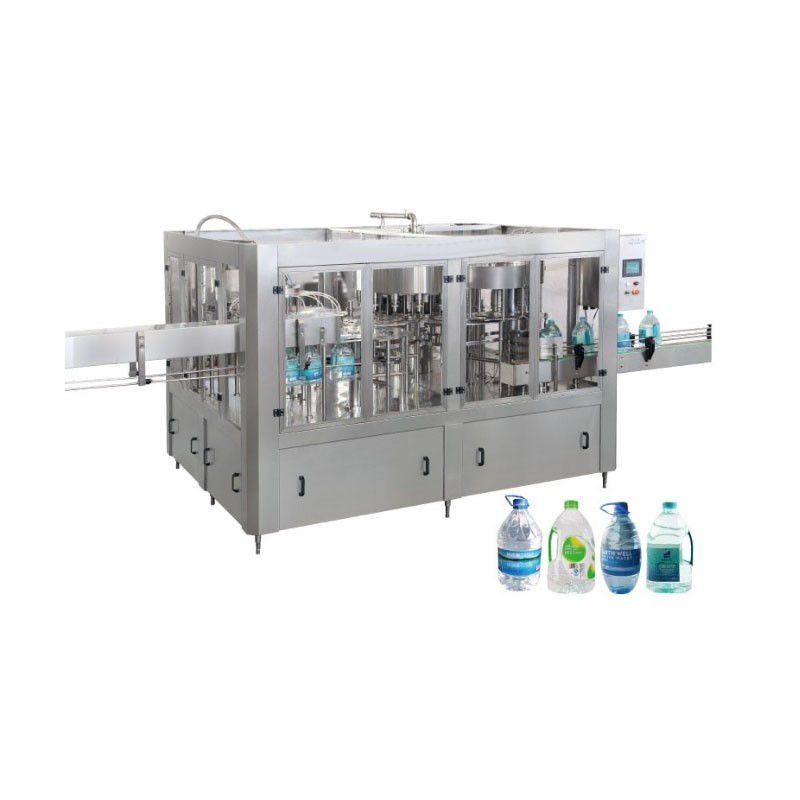 3-10L大瓶水沖洗、灌裝、封口三合一體機