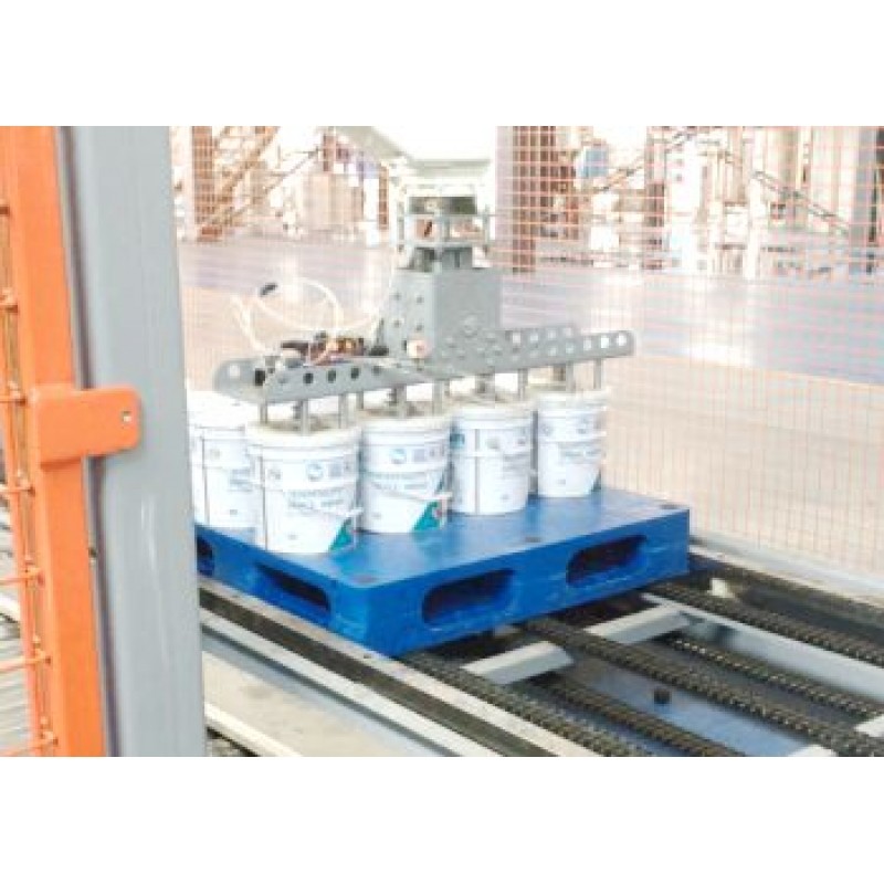 全自動桶裝機器人碼垛線