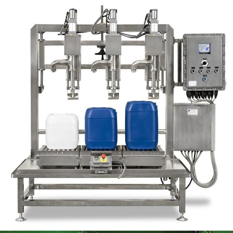 自動(dòng)輸送包裝機(jī) 20升乳膠漆包裝機(jī)