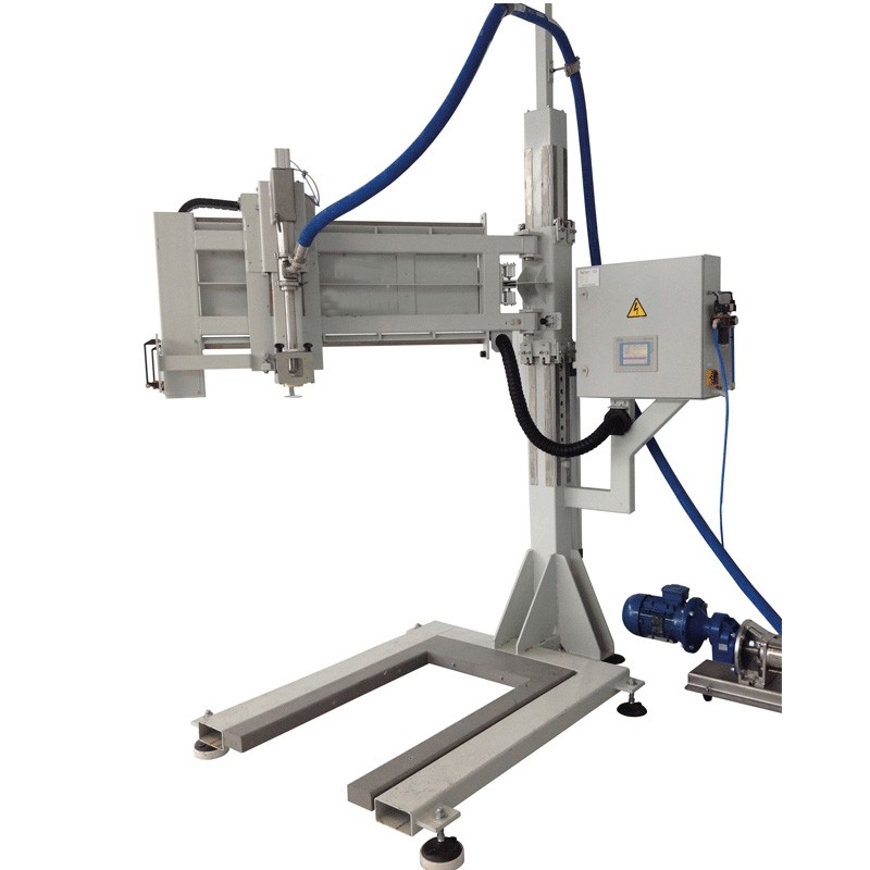 自動(dòng)定量壓蓋機(jī) 200L聚醚壓蓋機(jī)