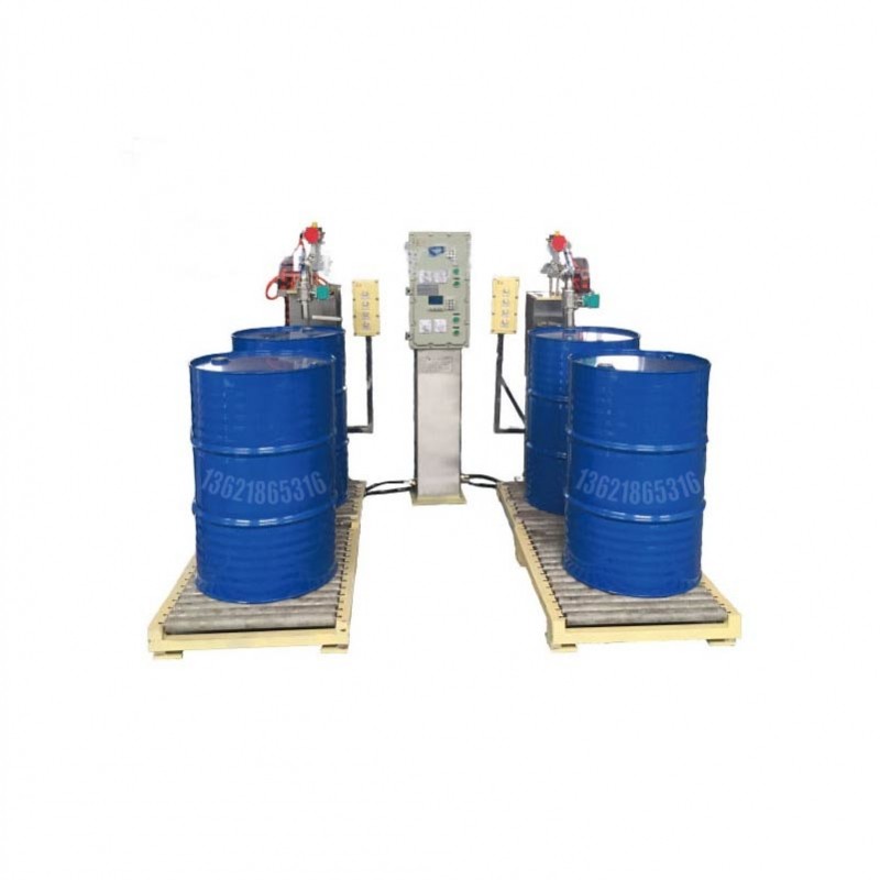 自動稱重灌裝機(jī) 200升香蕉水灌裝機(jī)