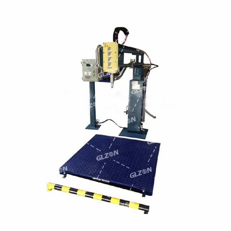 1000L-IBC噸桶色拉油桶裝機,稱重式桶裝機