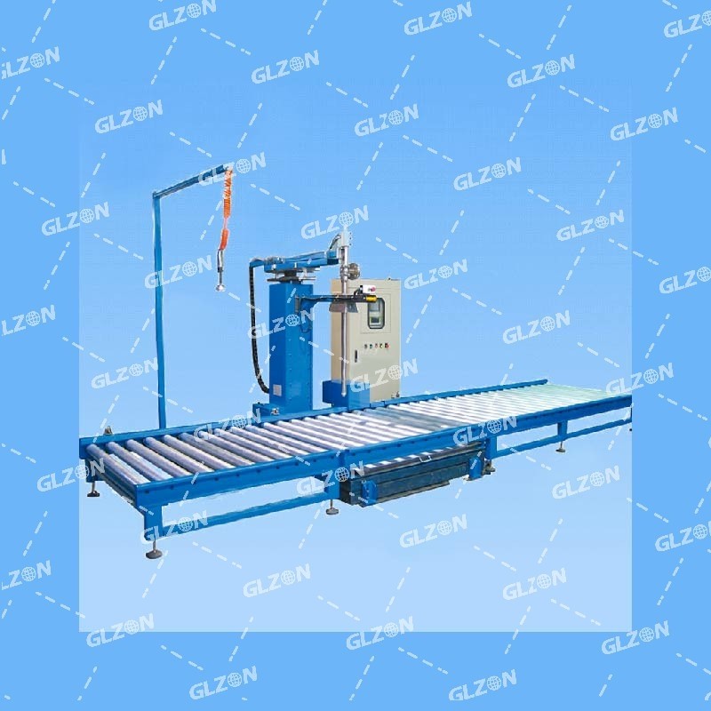 1000升噸桶液體半自動灌裝機(jī)_冷面灌裝機(jī)