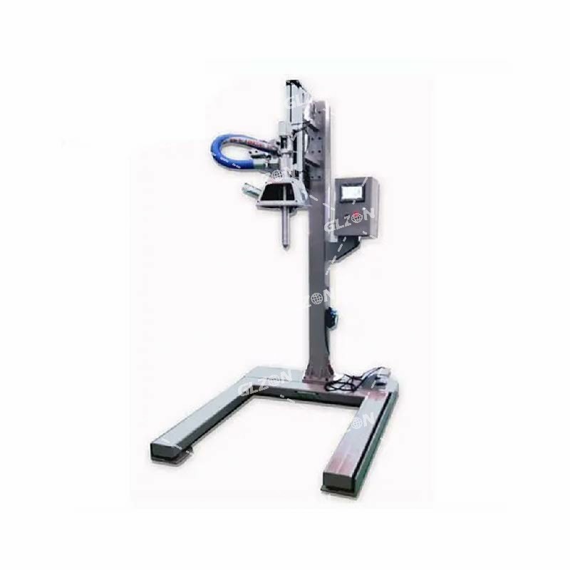 1200升噸桶辣椒醬醬料分裝線,回轉(zhuǎn)式定量分裝線