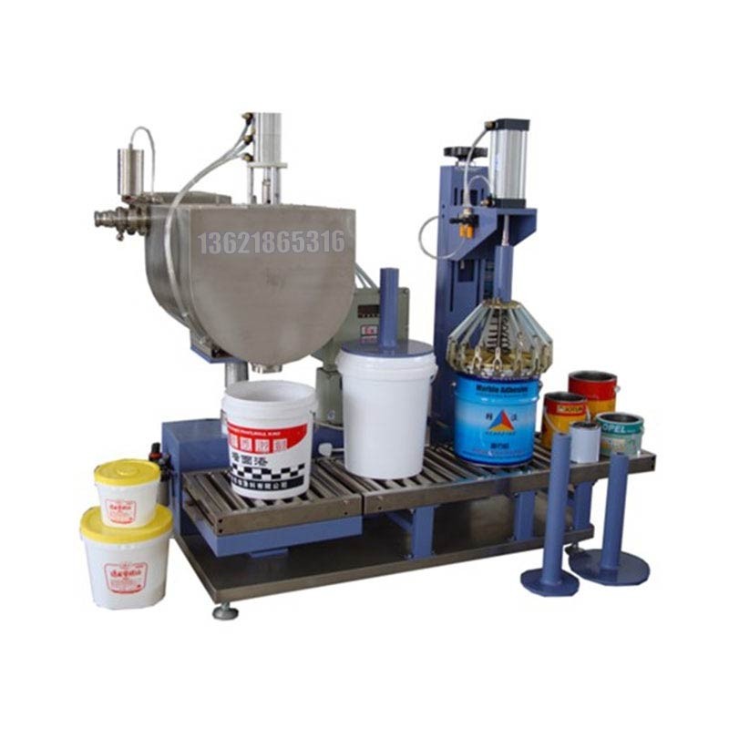 ?涂料灌裝設備 全自動液體灌裝線 防高泡型 操作簡單