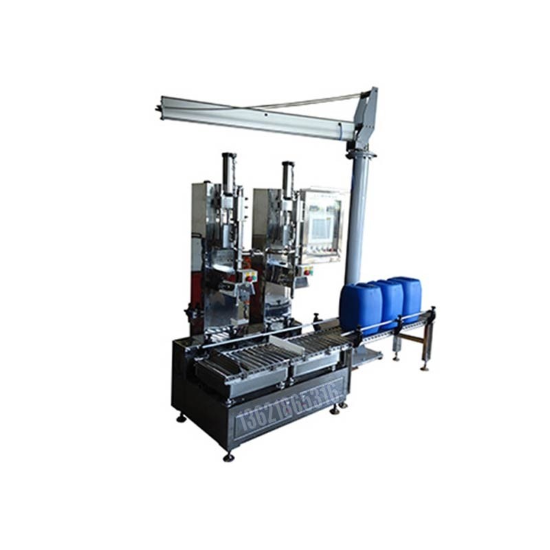 ?潤滑油全自動稱重式灌裝機(jī) 液體灌裝設(shè)備 防凍液罐裝機(jī)現(xiàn)貨