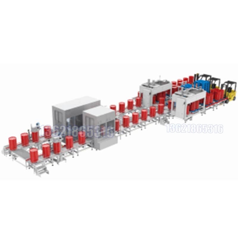 ?潤滑油、汽車養護用品智能灌裝線