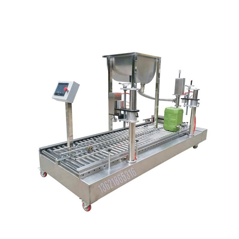 雙頭液體灌裝機 20千克內外墻漆灌裝機支持特殊定制