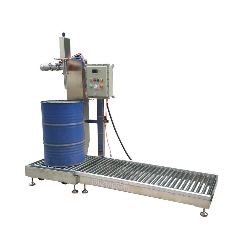 ?封閉式環(huán)保型灌裝機(jī) 200升防爆灌裝機(jī)