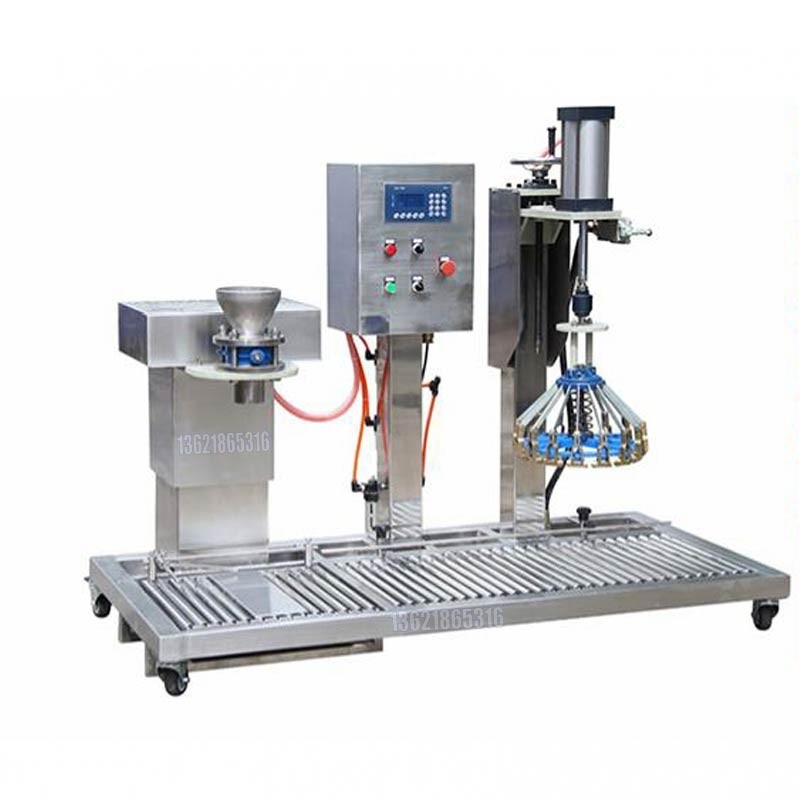 180公斤液體肥料灌裝機(jī) 防爆全自動(dòng)灌裝機(jī)